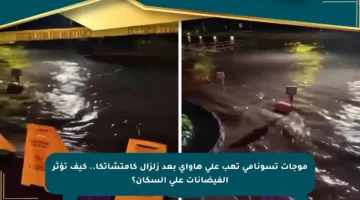 موجات تسونامي تهب على هاواي بعد زلزال كامتشاتكا.. كيف تؤثر الفيضانات على السكان؟